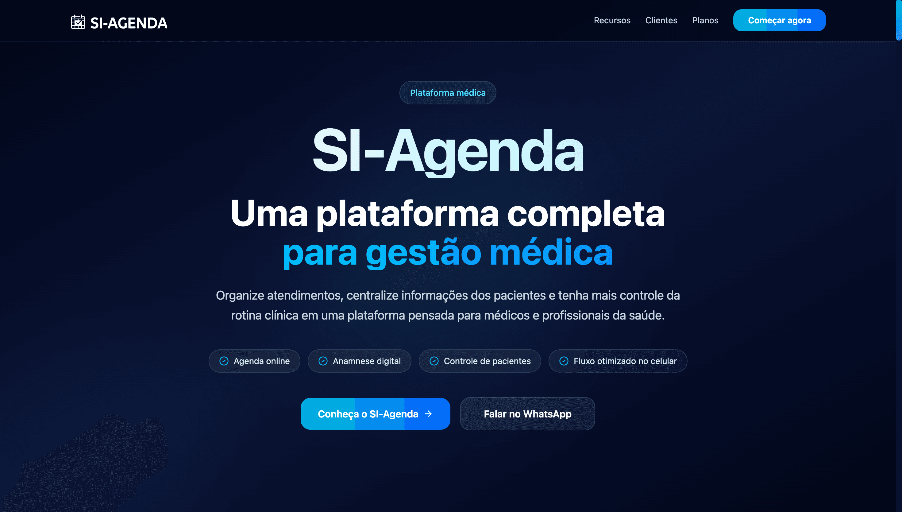 SI-Agenda — Plataforma de Agendamento